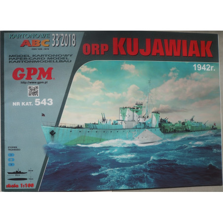 ORP «Kujawiak» — польский эскортный миноносец (вид на 1942 год)