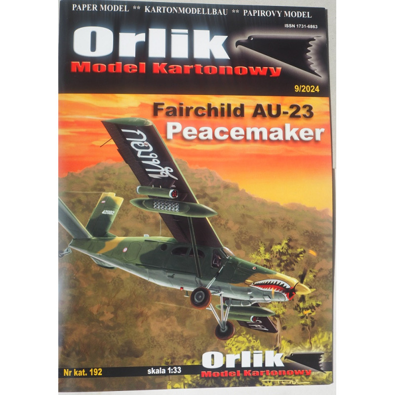 Fairchild AU-23A «Pacemaker» — многоцелевой самолёт США/ Таиланд