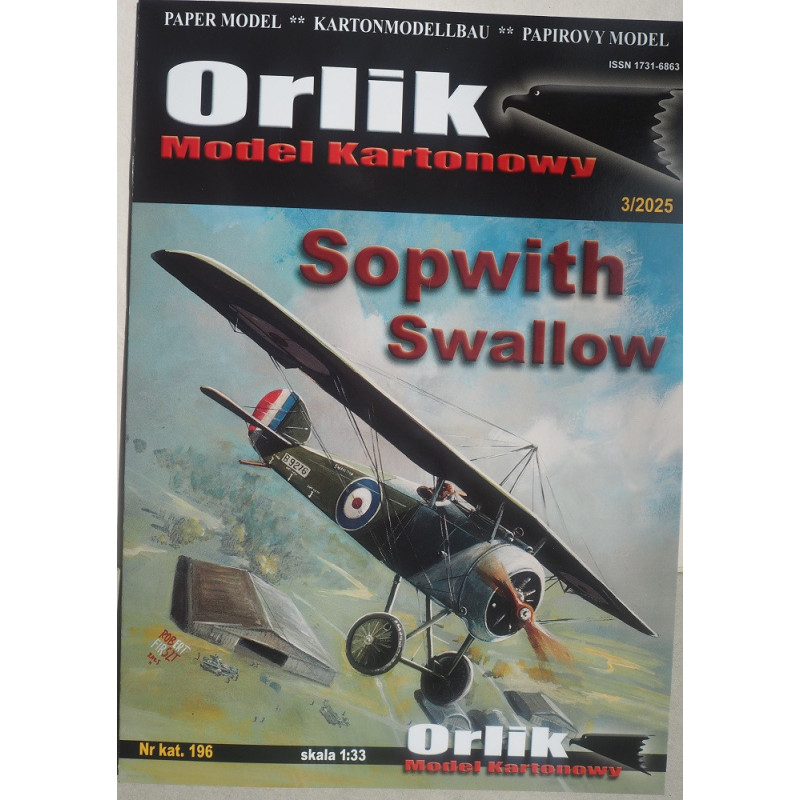 Sopwith «Swallow» — британский истребитель — прототип