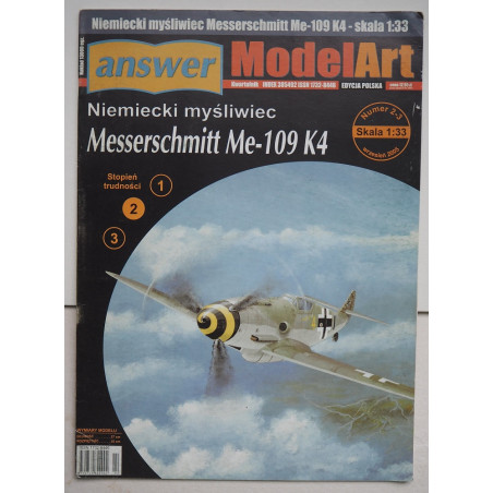 Messerschmitt Me-109K-4 - немецкий истребитель