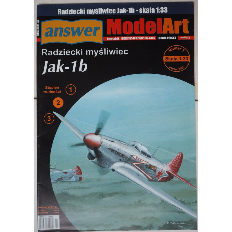 Яковлев Як-1б - советский истребитель