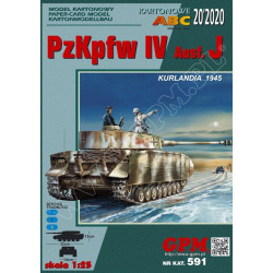 Pz. Kpfw. IV. Ausf. J, Curlandia 1945 – the German medium tank