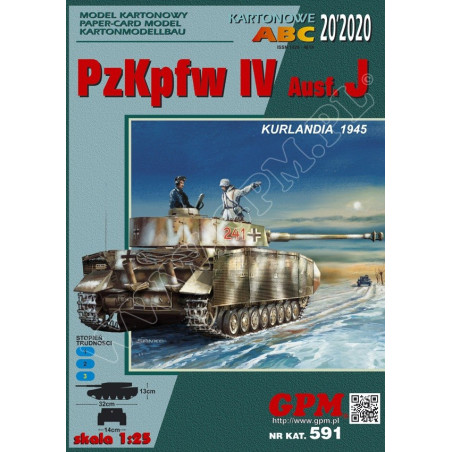 Pz. Kpfw. IV. Ausf. J, Куршский полуостров 1945 г. — немецкий средний танк.