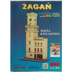 Town Hall Tower in Żagan (Poland)