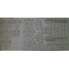 „Charlemagne“ – the French escadre battleship - lasser cut secondary cladding details