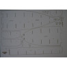 "Tsesarievich" - the escadre battleship of Tsarist Russia - a laser-cut details