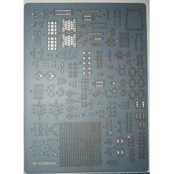 IJN "Tachibana" - the Japanese escort destroyer - a laser-cut deck equipment details