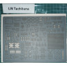 IJN «Tachibana» — японский эскортный эсминец - вырезанные лазером детали оснастки
