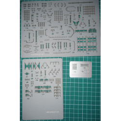 USS Bagley (DD-386) - the US Destroyers Leader - a laser-cut deck equipment details