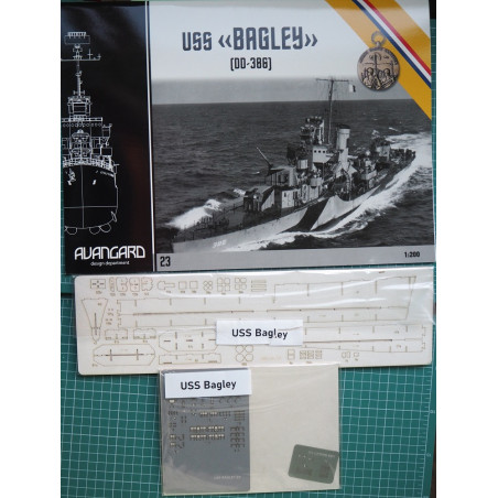 USS "Bagley" (DD-386) - JAV Eskadrinių minininkų lyderis - rinkinys
