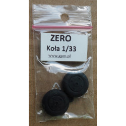 Mitsubishi A6M2 „Zero“ Model 21 – the Japanese deck fighter - 3D Printed wheels