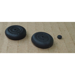 Mitsubishi A6M2 „Zero“ Model 21 – the Japanese deck fighter - 3D Printed wheels
