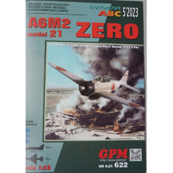 Mitsubishi A6M2 „Zero“ Model 21 – the Japanese deck fighter - a kit