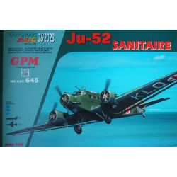Junkers Ju-52/ 3m "Sanitaire" - Vokietijos sanitarinis - transportinis lėktuvas - rinkinys