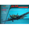 Junkers Ju-52/ 3m "Sanitaire" - Vokietijos sanitarinis - transportinis lėktuvas - rinkinys
