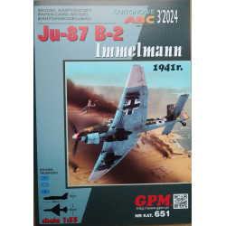 Junkers Ju-87B-2. 1941 «Immelmann» — немецкий пикирующий бомбардировщик - набор