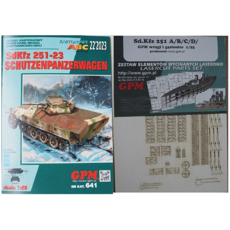 Sd. Kfz. 251-23 «Schutzenpanzerwagen» – немецкий бронетранспортер – набор