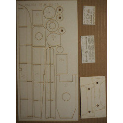 BKA 1125 – the USSR armored river artillery cutter - the laser cut parts