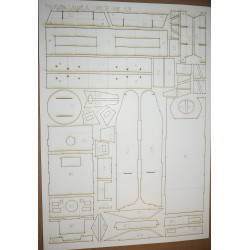 Pz.Kpfw. I Ausf. A – the German light tank - the laser cut parts