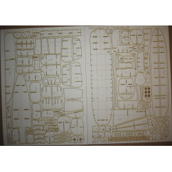 Kamov Ka-27PS - the USSR/ Russian search and rescue helicopter - the laser cut parts