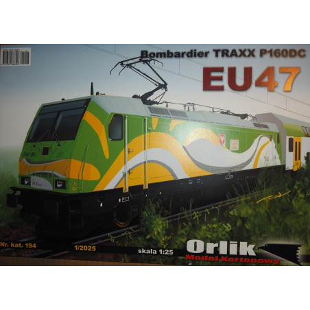 „Bombardier“ TRAXX P160DC - EU47 – the German-made Polish electric passenger train locomotive
