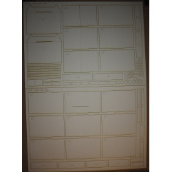 „Bombardier“ TRAXX P160DC - EU47 – the German-made Polish electric locomotive - the laser cut parts