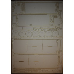 „Bombardier“ TRAXX P160DC - EU47 – the German-made Polish electric locomotive - the laser cut parts
