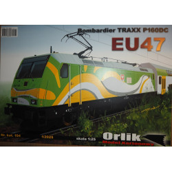 «Bombardier» TRAXX P160DC - EU47 — польский электровоз для пассажирских поездов немецкого производства – набор
