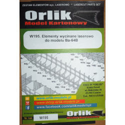 BA-64B - the USSR/ Polish armored car - the laser cut parts