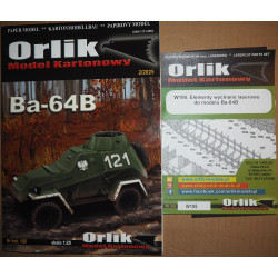 BA-64B - the USSR/ Polish armored car - a set