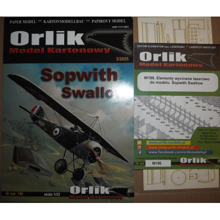 Sopwith «Swallow» — британский истребитель — прототип – набор