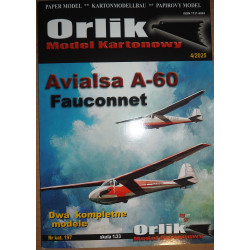 Avialsa A-60 „Fauconnet“ – Prancūzijos lengvieji mokomieji – poilsiniai sklandytuvai – rinkinys