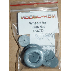 Republic P-47 D-22 „Thunderbolt“ „Pengie III“  – the – US heavy fighter  - the plastic 3D wheels