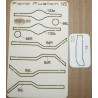 Ford „Fusion“ – the American racing car – the laser cut parts