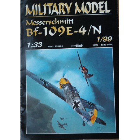 Messerschmitt Bf-109E-4/ N – the German fighter