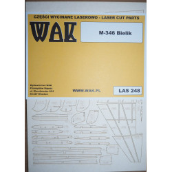 М-346 « Bielik » — итальянский/ польский учебно-тренировочный самолёт – вырезанные лазером детали
