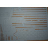 SMS "Saida" – the Austro-Hungarian armored light cruiser - a laser cut railings