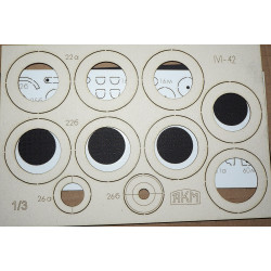 M-42 – the USSR 45 mm anti-tank gun of the 1942 model – a set