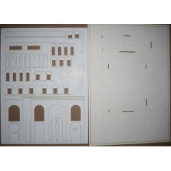 Golab (Poland) architectural monuments - the church and the chapel - the laser cut details
