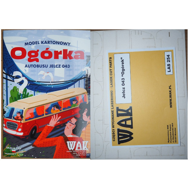 JELCZ 043 «Ogorek» - польский автобус – набор
