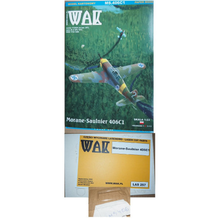 Morane – Saulnier MS.406 C1 – Prancūzijos/ Suomijos naikintuvas – rinkinys