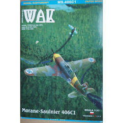 Morane – Saulnier MS.406 C1 – Prancūzijos/ Suomijos naikintuvas – rinkinys