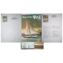 Allege d‘Arles – Prancūzijos krovininis laivas – rinkinys