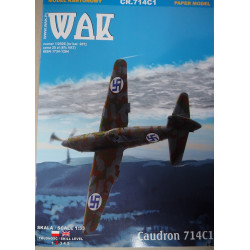 Caudron CR.714C1 – французский/ финский легкий истребитель