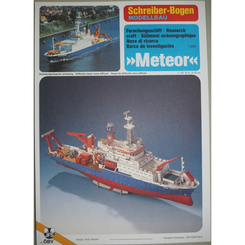 “Meteor” – the German research vessel