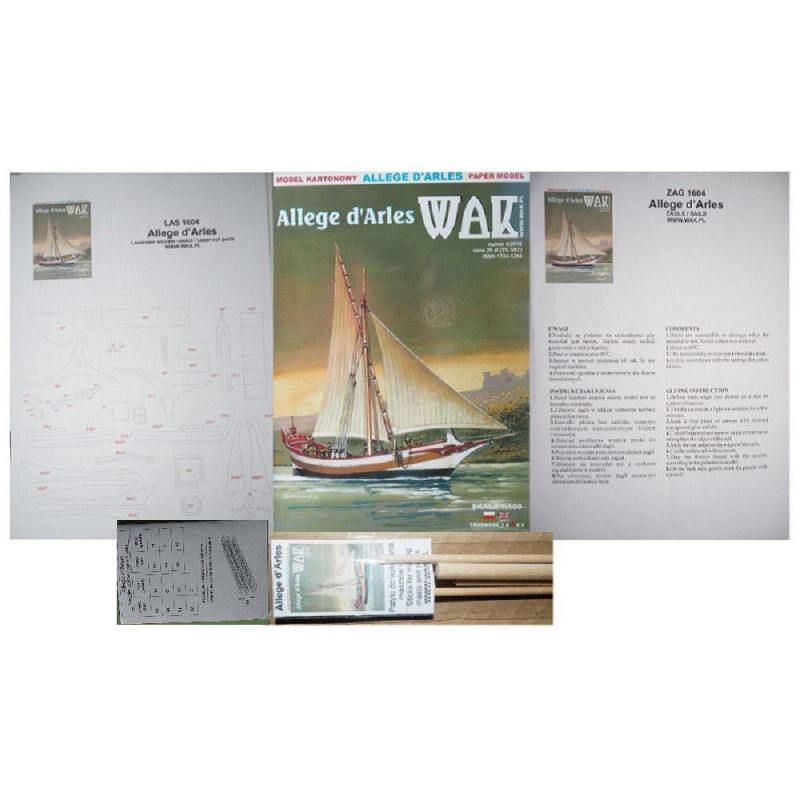 «Allege d‘Arles» – французское грузовое судно – набор