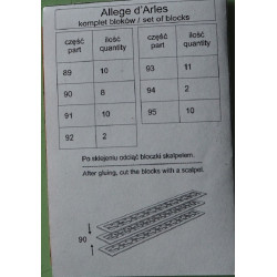 Allege d‘Arles – the French cargo sail ship – a set