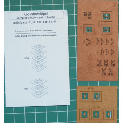 Gokstadskipet – vikingų laivas (Skandinavija – 2 leidimas) – rinkinys