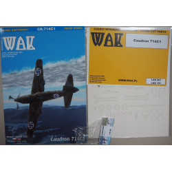 Caudron CR.714C1 – французский/ финский легкий истребитель – набор
