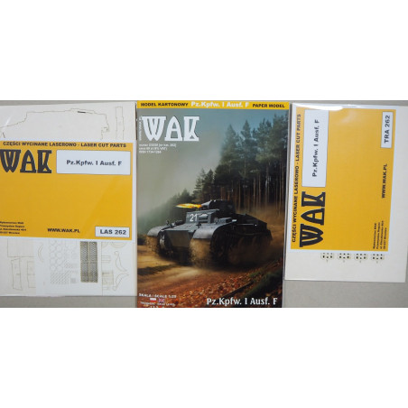 Pz. Kpfw. I Ausf. F – Vokietijos lengvasis pėstininkų rėmimo tankas – rinkinys